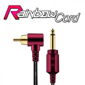 Hard RCA clip cord Corner plug 2 mt